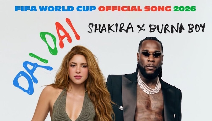 Shakira  Burna Boy - Dai Dai